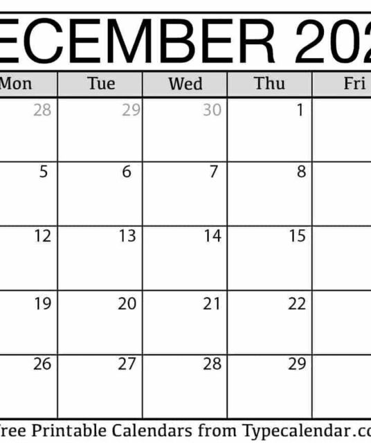 avatar December 2022 Calendar